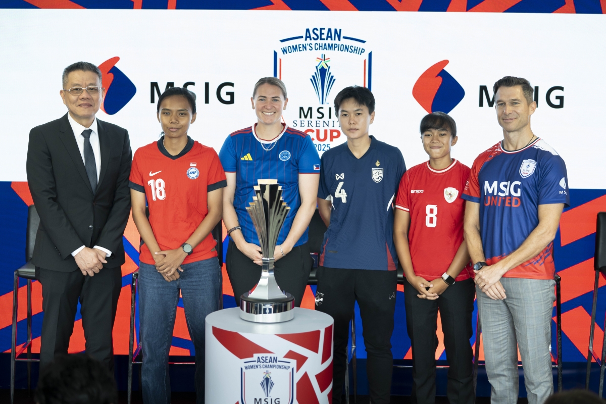 Giải bóng đá nữ Đông Nam Á chính thức có tên gọi mới - ASEAN MSIG Serenity Cup™
